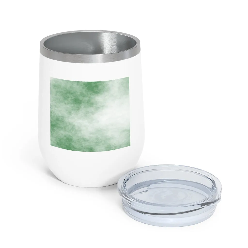 Green Cloud 12oz Insulated Wine Tumbler