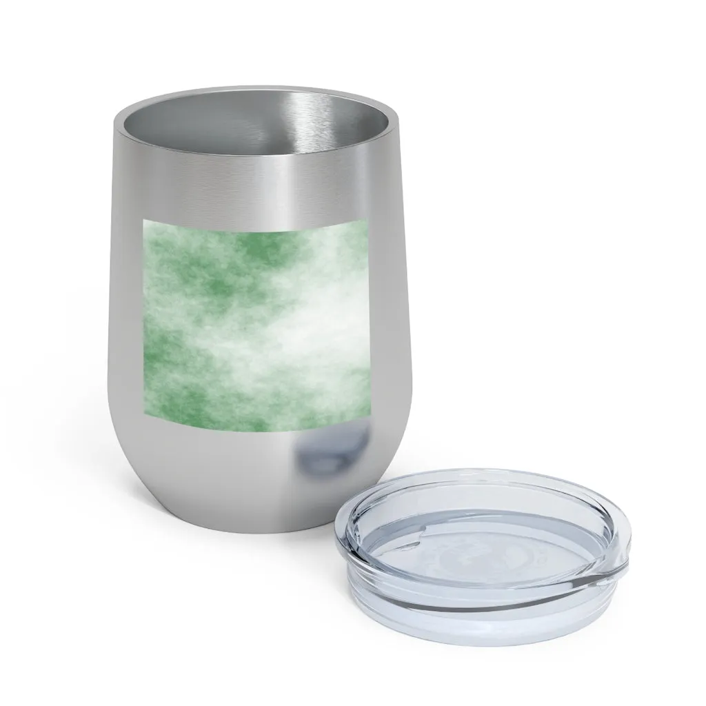 Green Cloud 12oz Insulated Wine Tumbler