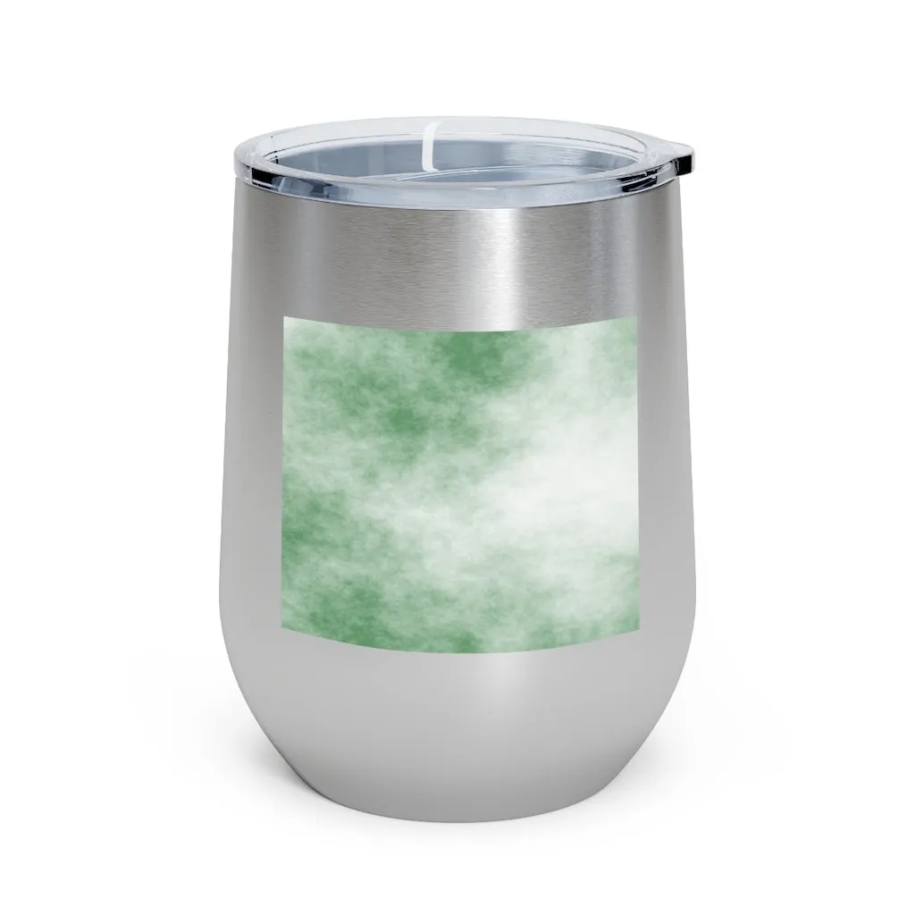 Green Cloud 12oz Insulated Wine Tumbler