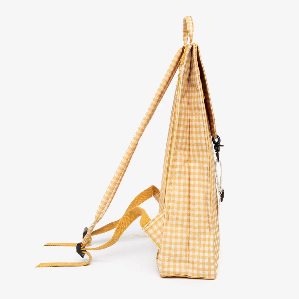 Handy Backpack Vichy Mustard