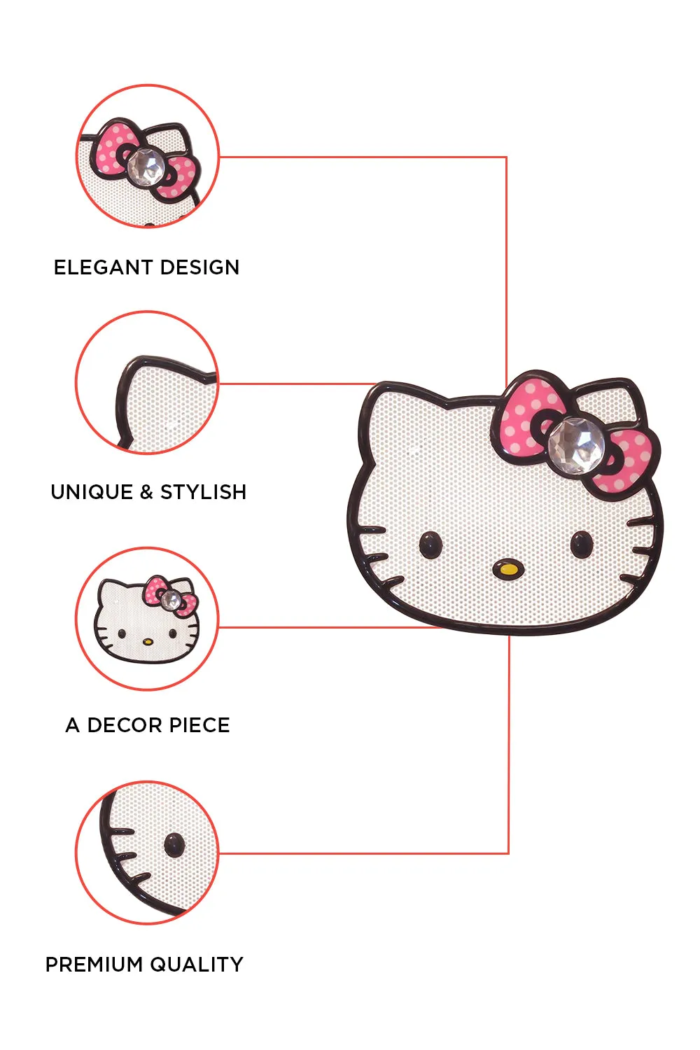 Hello Kitty Blossom Dreams Head Shaped Jewellery Holder