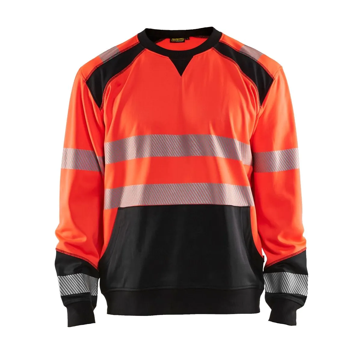 High&#x20;Vis&#x20;Sweatshirt&#x20;3541&#x20;High&#x20;Vis&#x20;Geel&#x2F;Marine&#x20;-&#x20;Bl&#xE5;kl&#xE4;der