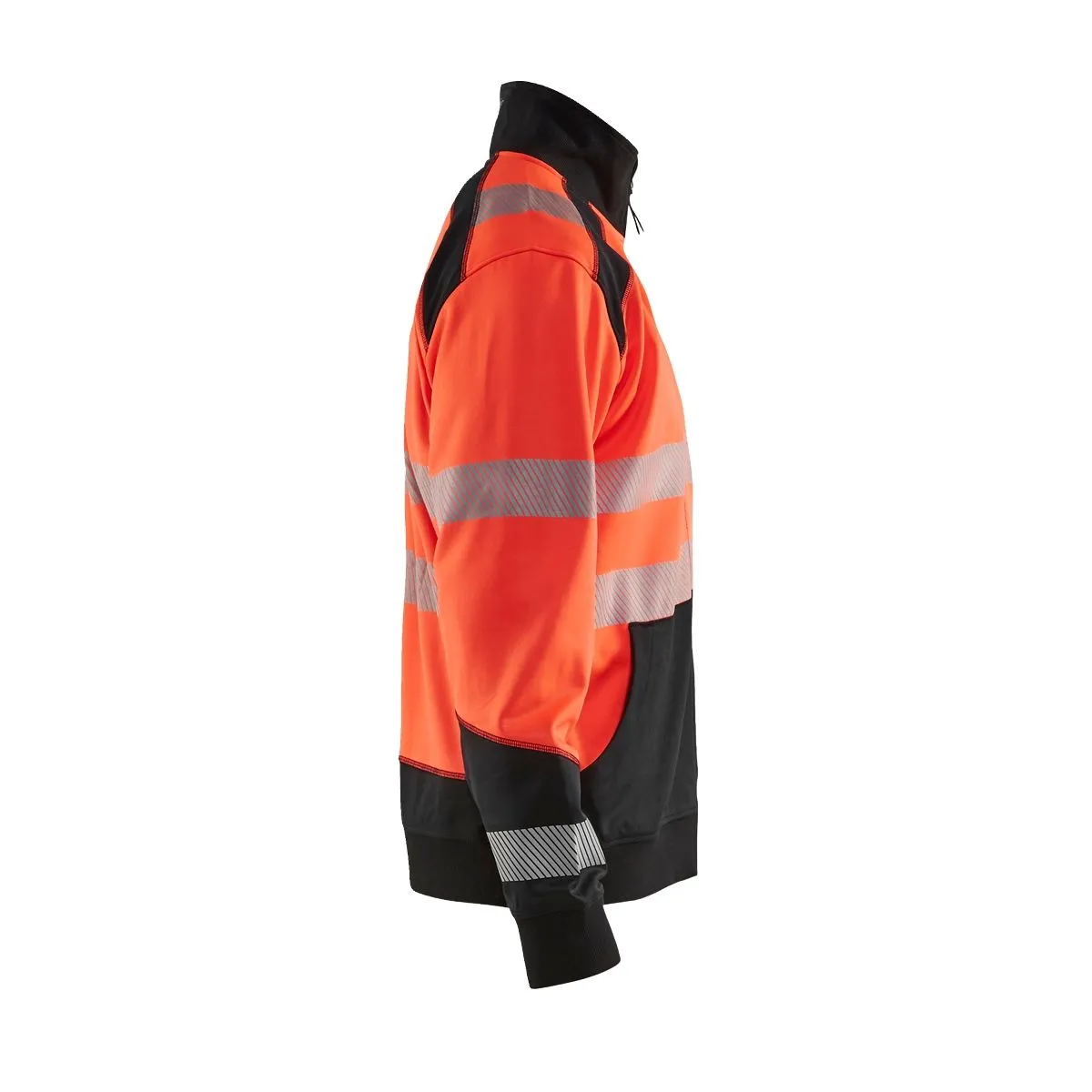 High&#x20;Vis&#x20;Sweatshirt&#x20;With&#x20;Half&#x20;Zip&#x20;3556&#x20;High&#x20;Vis&#x20;Geel&#x2F;Zwart&#x20;-&#x20;Bl&#xE5;kl&#xE4;der