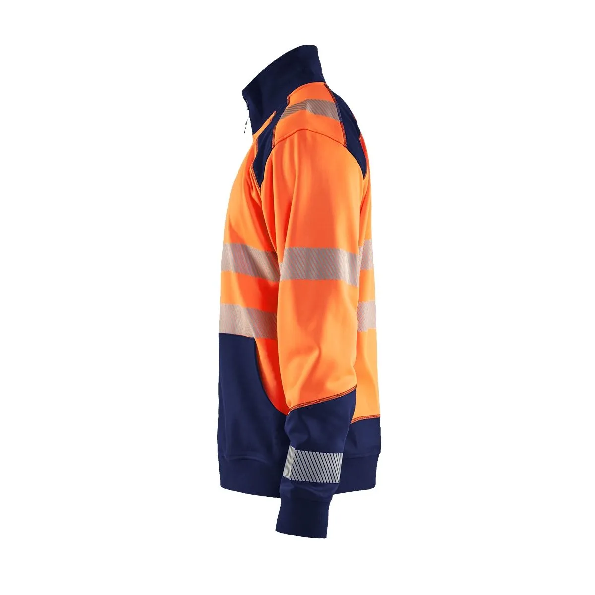 High&#x20;Vis&#x20;Sweatshirt&#x20;With&#x20;Half&#x20;Zip&#x20;3556&#x20;High&#x20;Vis&#x20;Geel&#x2F;Zwart&#x20;-&#x20;Bl&#xE5;kl&#xE4;der