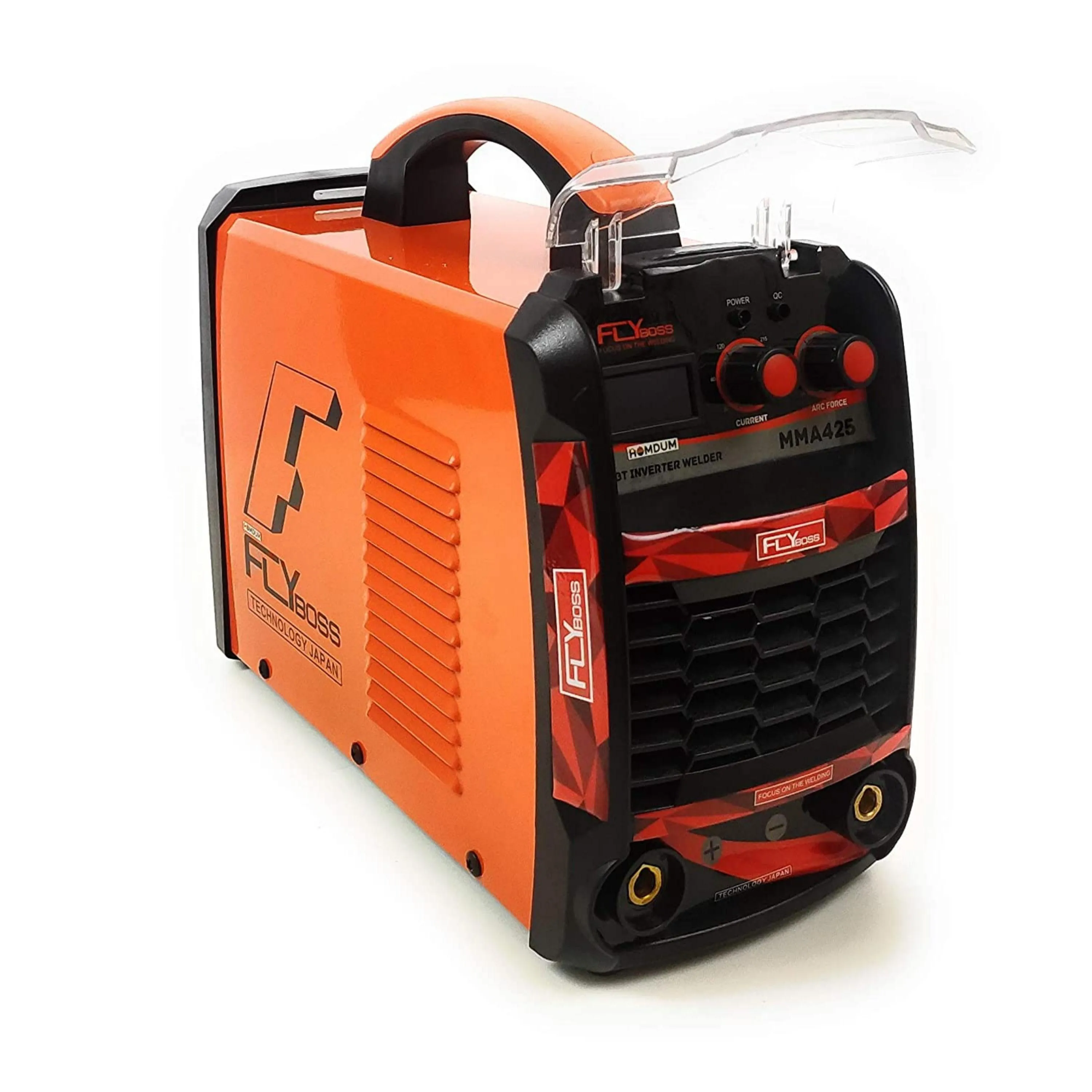 Homdum MMA 425 ARC Welding Machine 400 Amps Single Phase fly boss Hot Start Anti-Stick Functions Arc Force Control Power Boost Functions - IGBT Inverter Technology