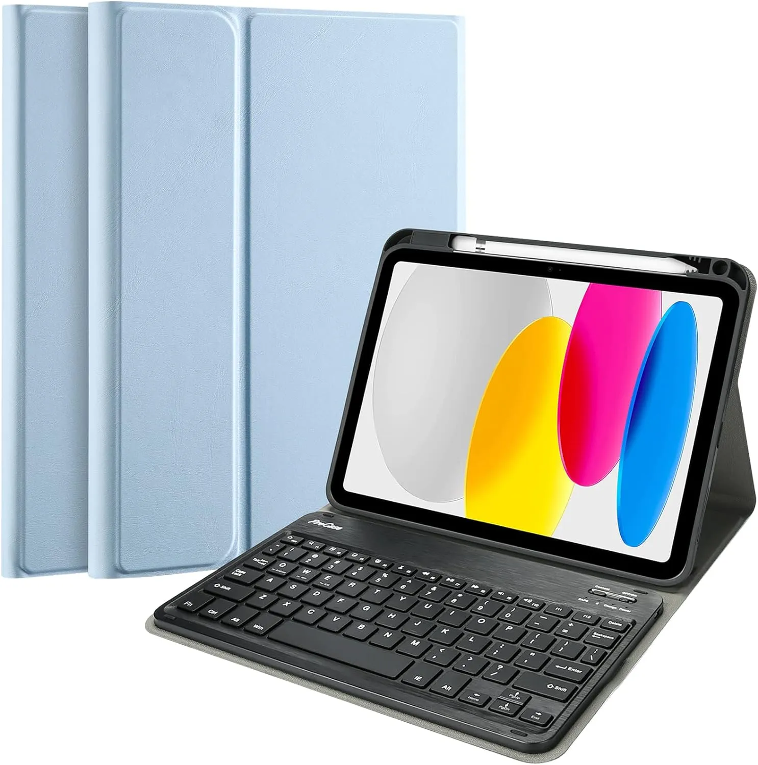 iPad 10th Gen 10.9" Lightweight Case with Detachable Keyboard | ProCase