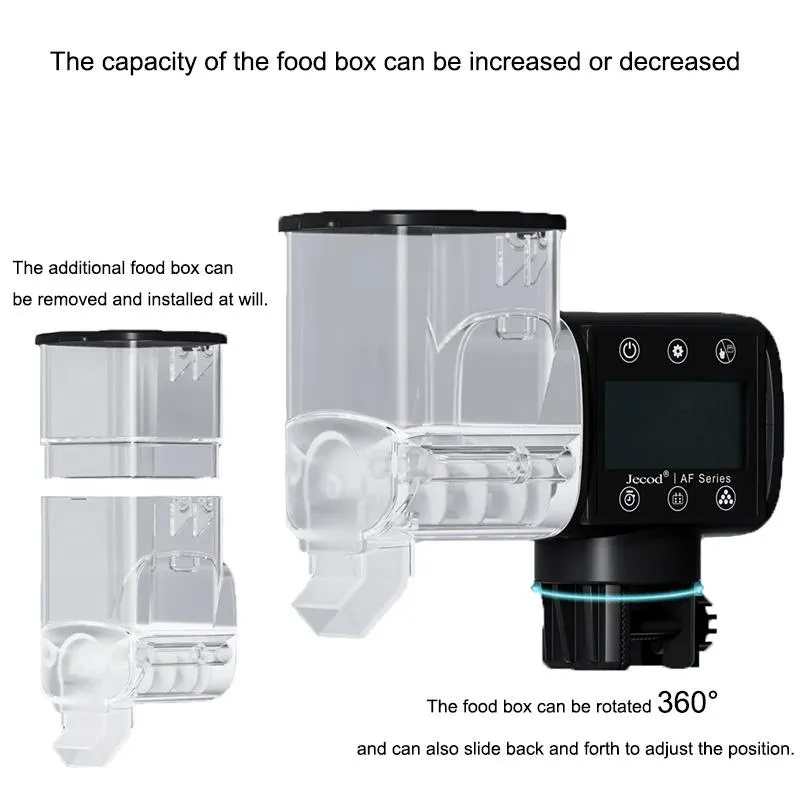 JEBAO AF-250/500 Auto Food Timer (Standard/Large) - included batteries