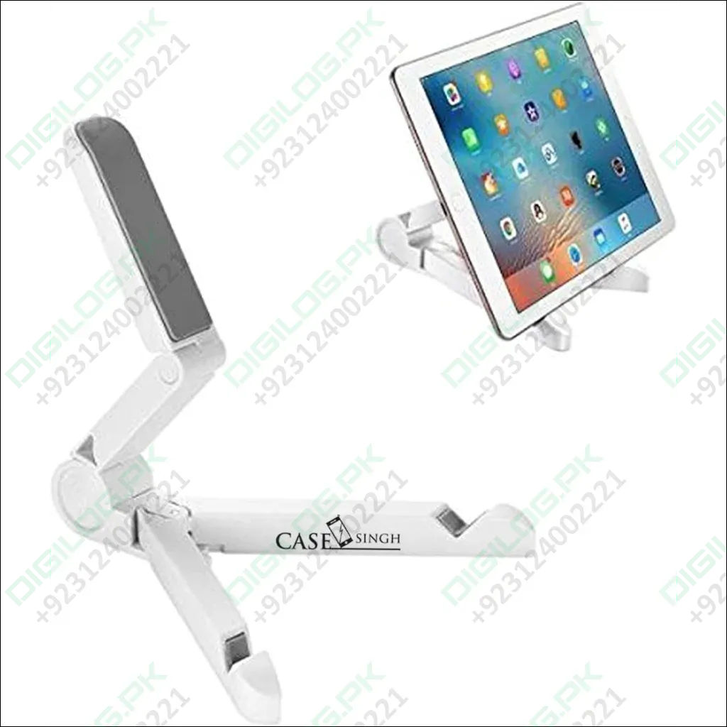 Joyroom Zs120 Desktop Tab Holder Mobile Holder Foldable Bracket White