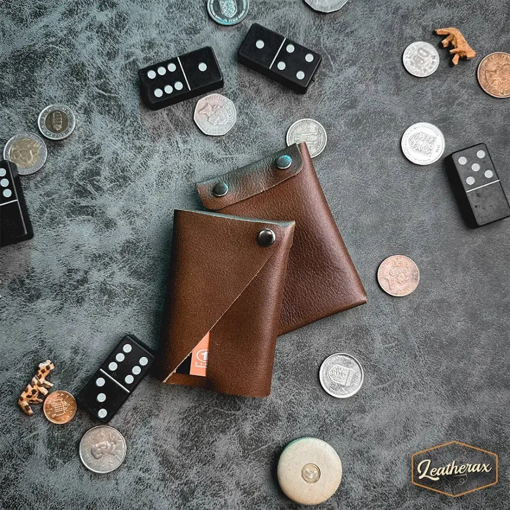 Leather Slim Card & Cash Holder