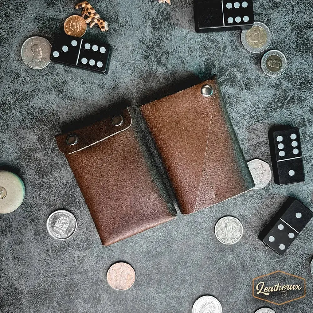 Leather Slim Card & Cash Holder