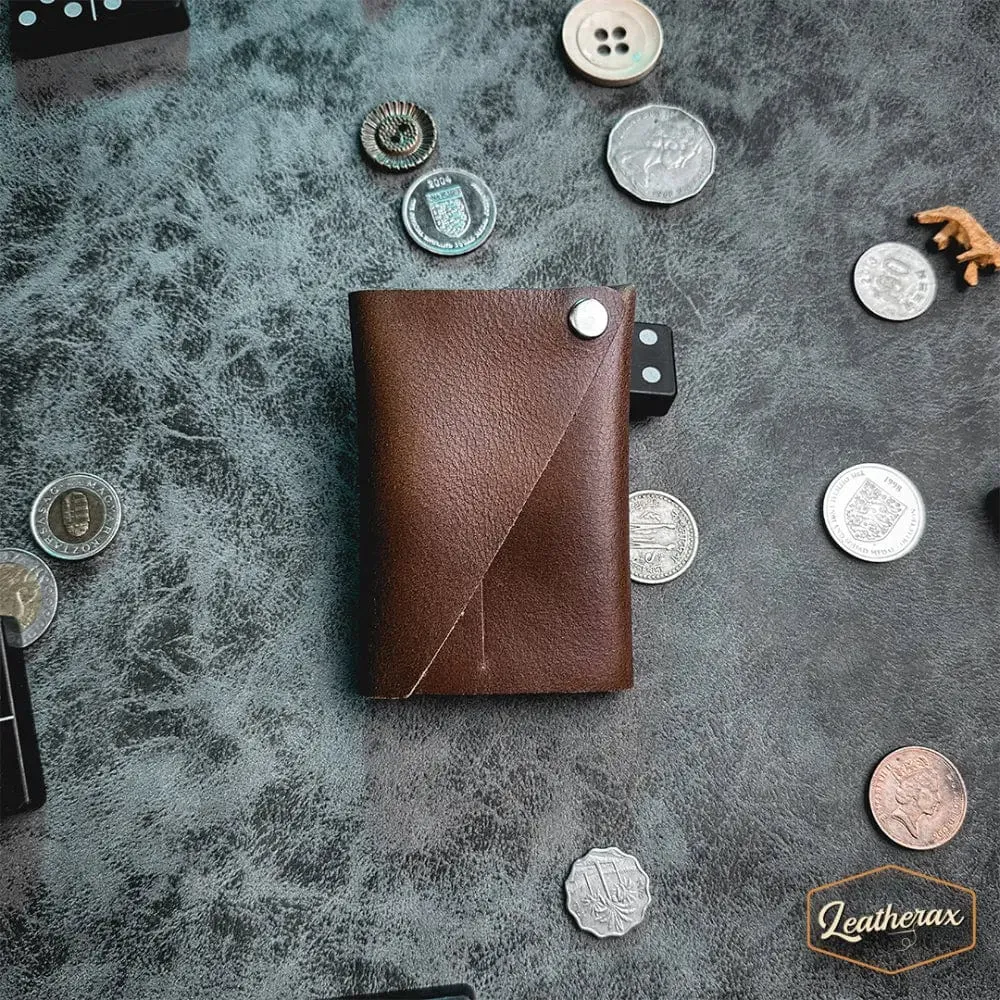 Leather Slim Card & Cash Holder