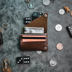 Leather Slim Card & Cash Holder