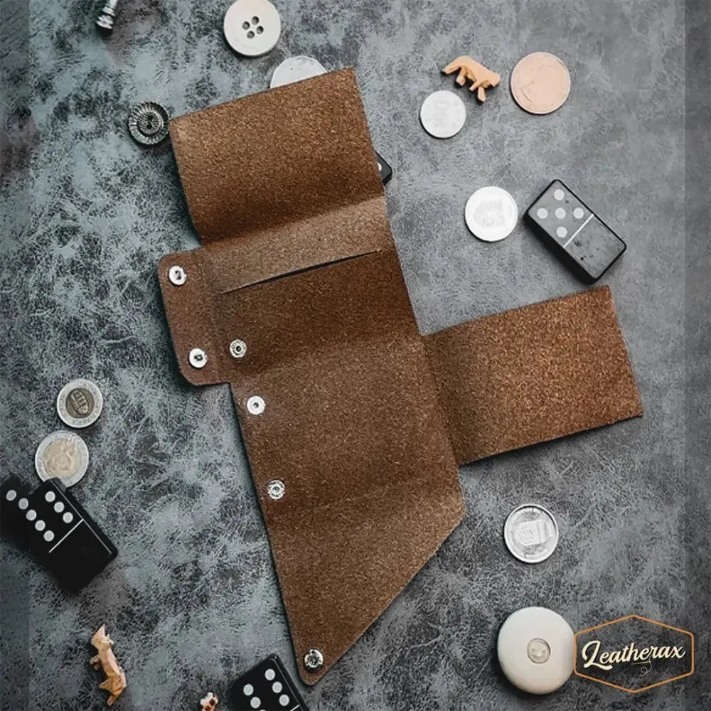 Leather Slim Card & Cash Holder