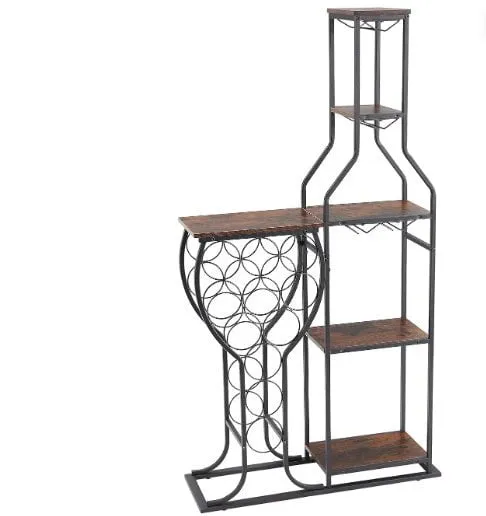 LovelyRLovely Hanging Wine Glass Holder Storage Rack