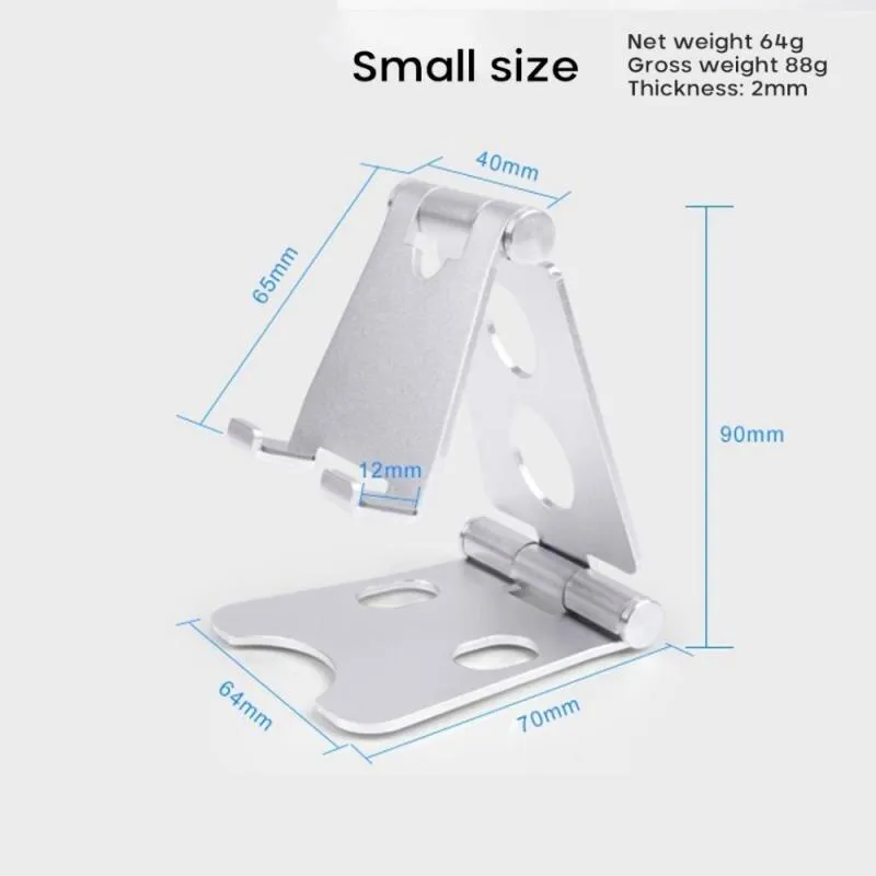 Metal Mobile Phone Tablet Charging Stand Holder