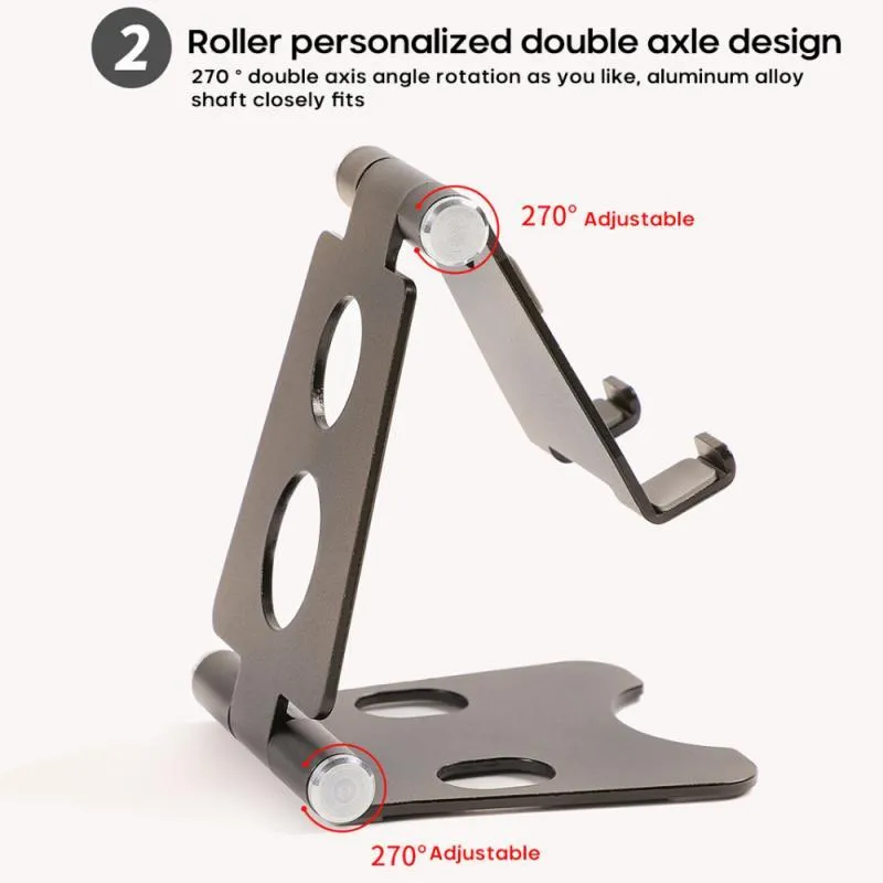 Metal Mobile Phone Tablet Charging Stand Holder