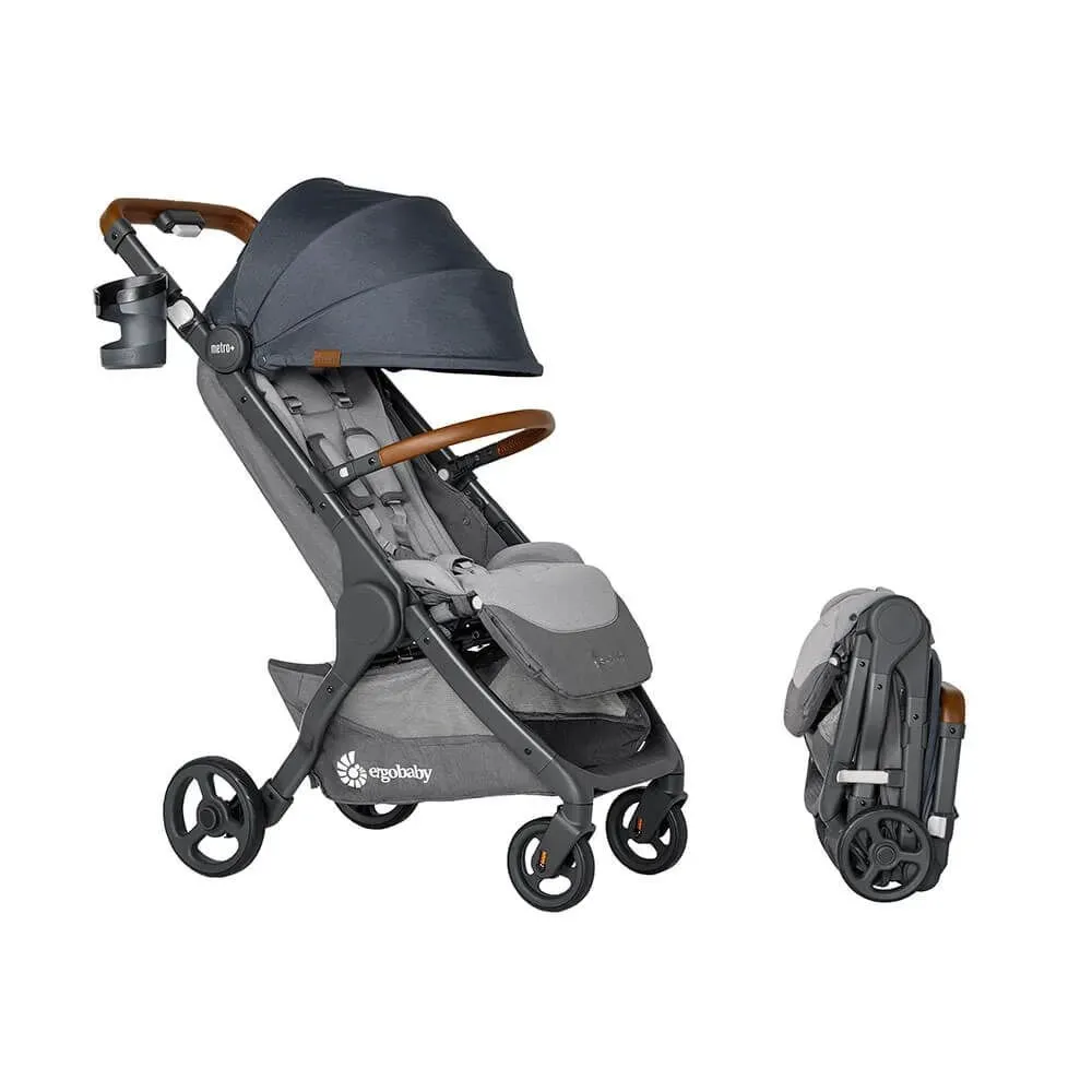 Metro  Deluxe Compact City Stroller - London Grey