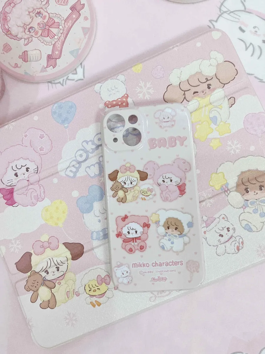 Mikko Print Cute Pink Original Phone Case