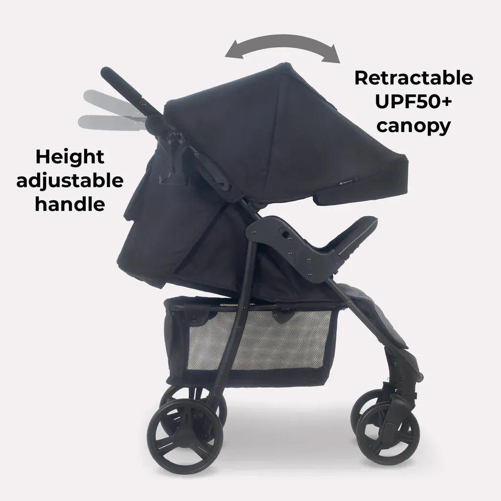 My Babiie MB30 Pushchair - Black / Grey