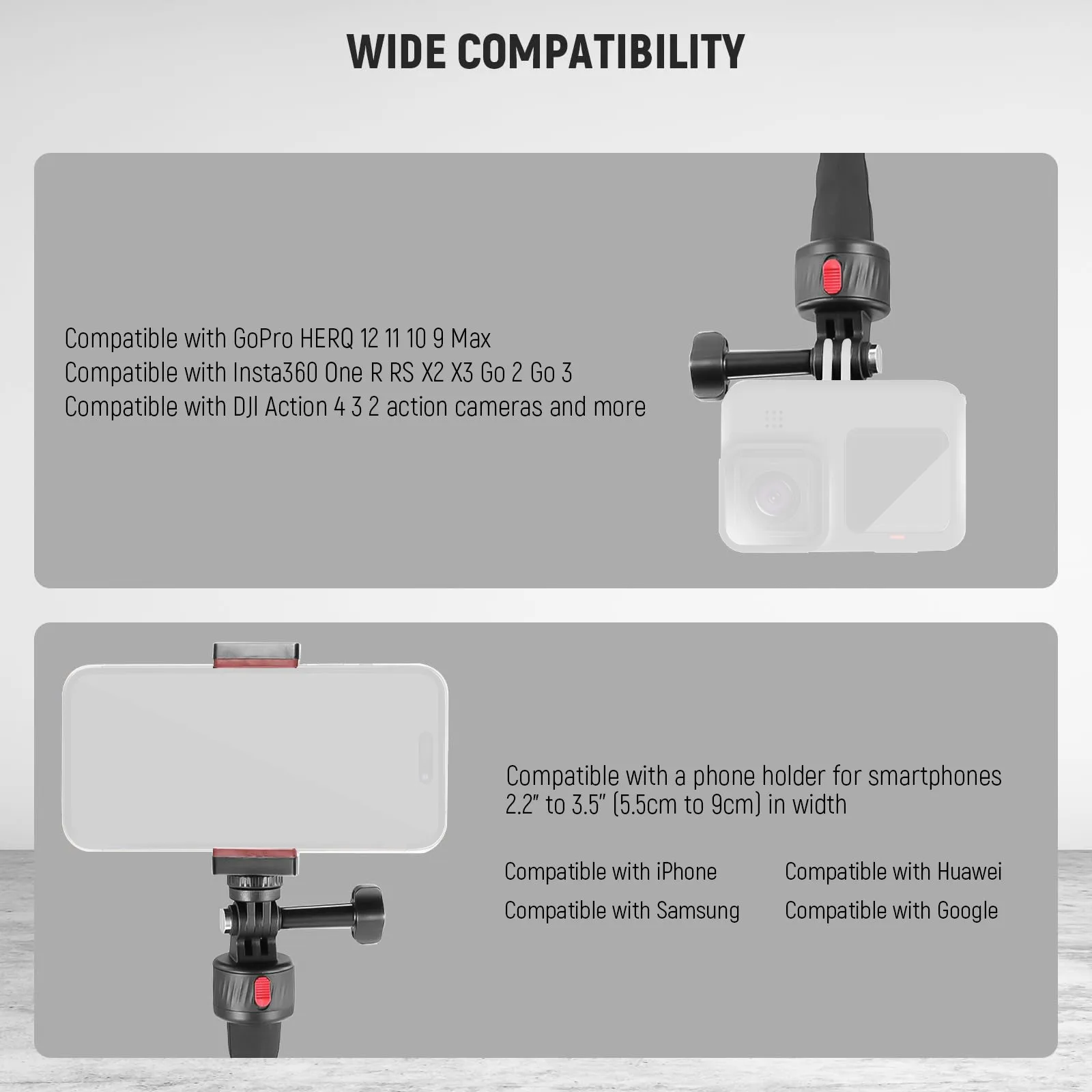 NEEWER GP-17 Flexible Quick Release Mount Clamp