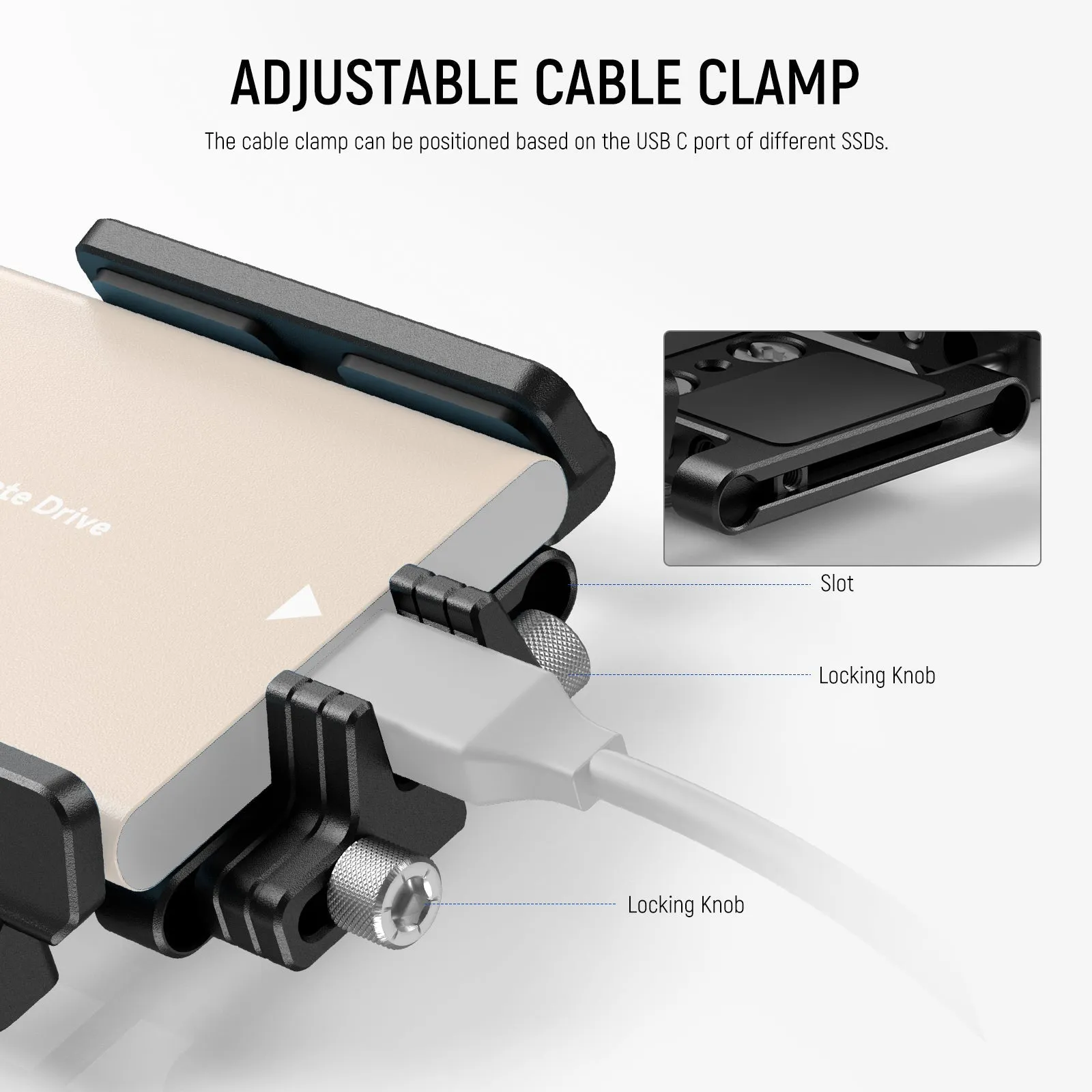 NEEWER UA035 Mount Bracket SSD Holder