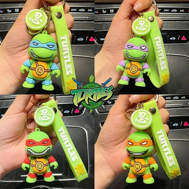 Ninja Turtle Movie | Leo | Silicone Lanyard Keychain |