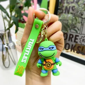 Ninja Turtle Movie | Leo | Silicone Lanyard Keychain |