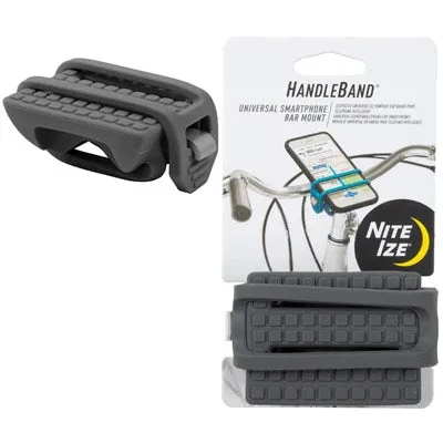 Nite Ize Handleband Phne Mnt Bar Mount,Charcoal,Universal Handleband Universal Smartphone Mount  Cellphone