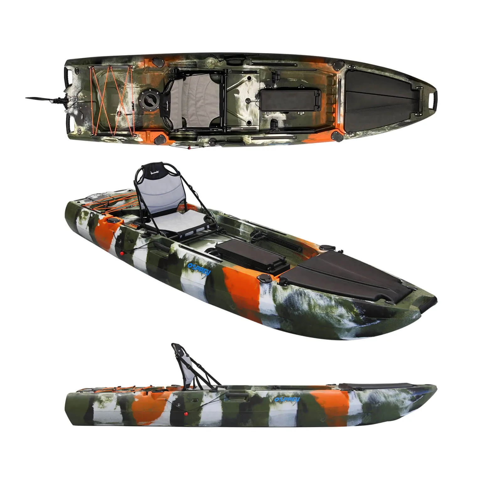 Osprey Motorized Fishing Kayak Navy