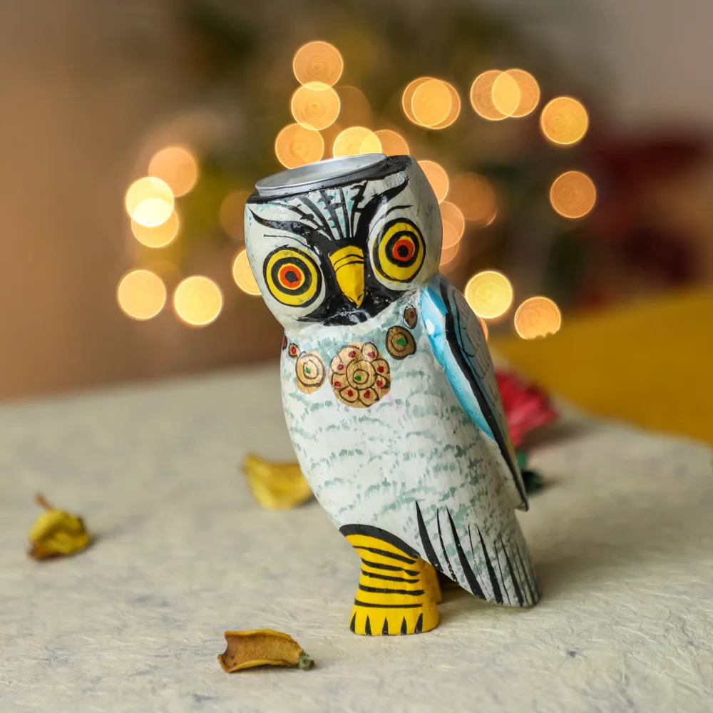 Owl Tealight Holder