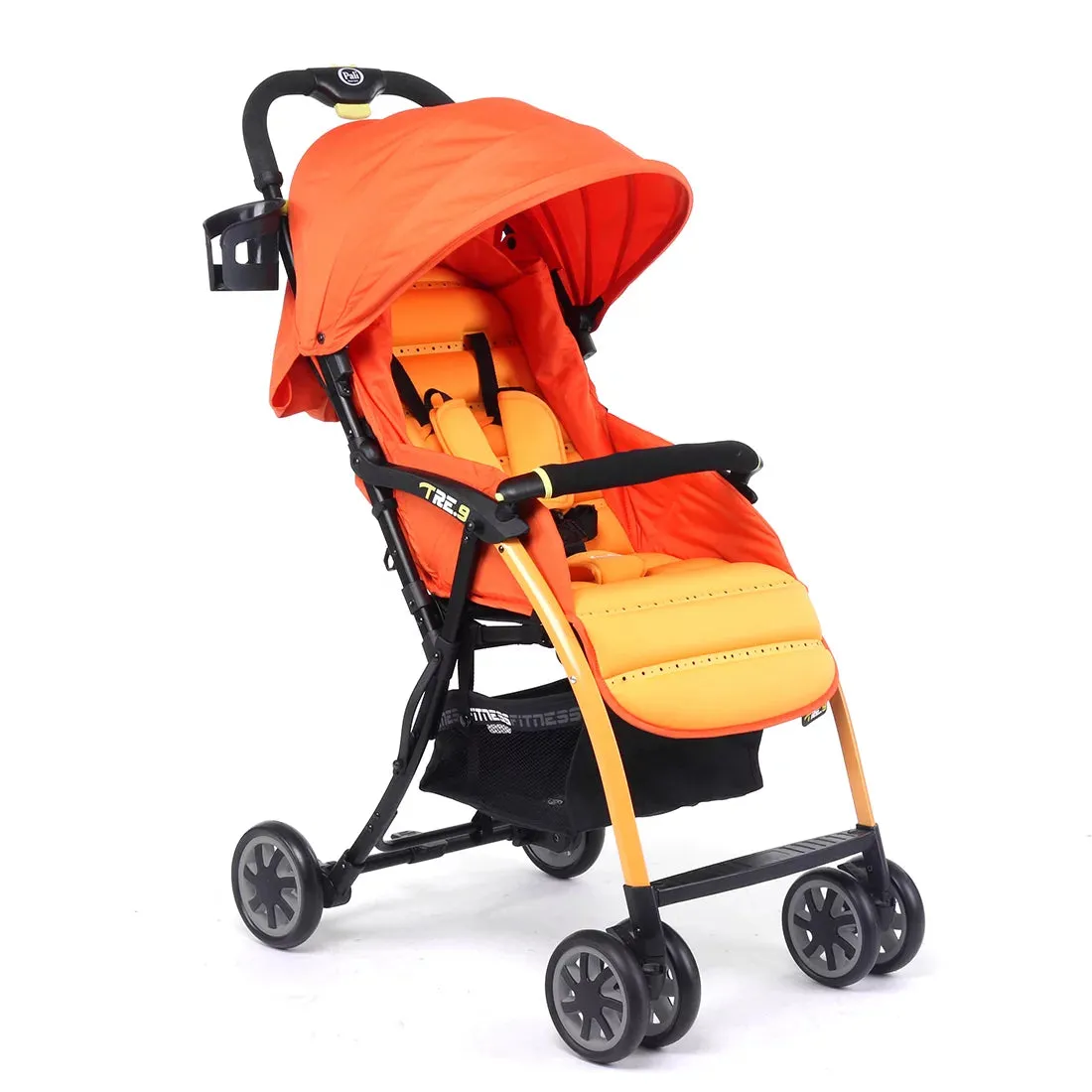 Pali Tre.9 Lightweight Stroller-Sao Paolo Orange