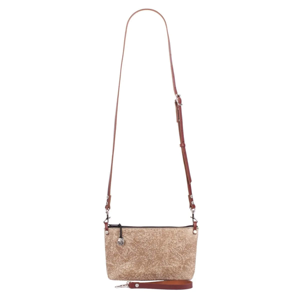 Paula Crossbody / Wristlet, Oak Leaves Adventure