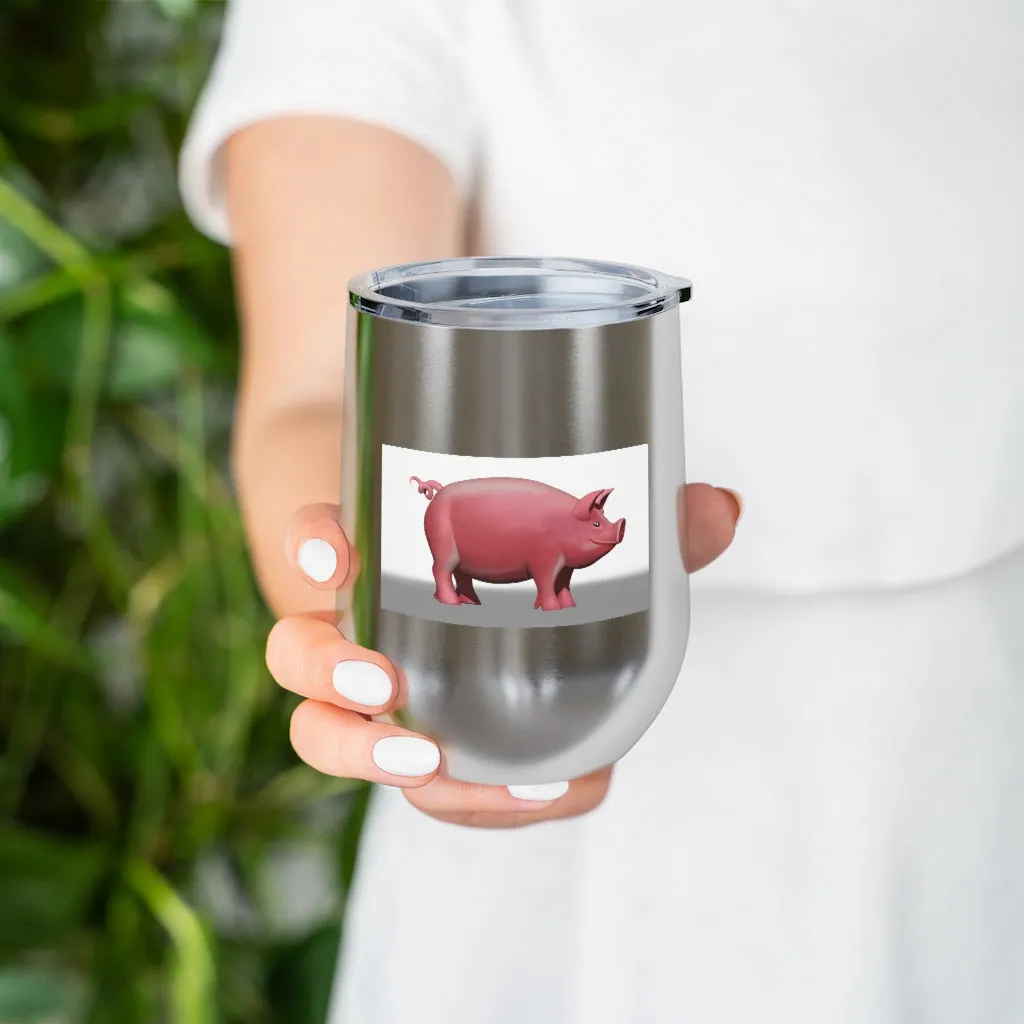 Pig 12oz Insulated Wine Tumbler