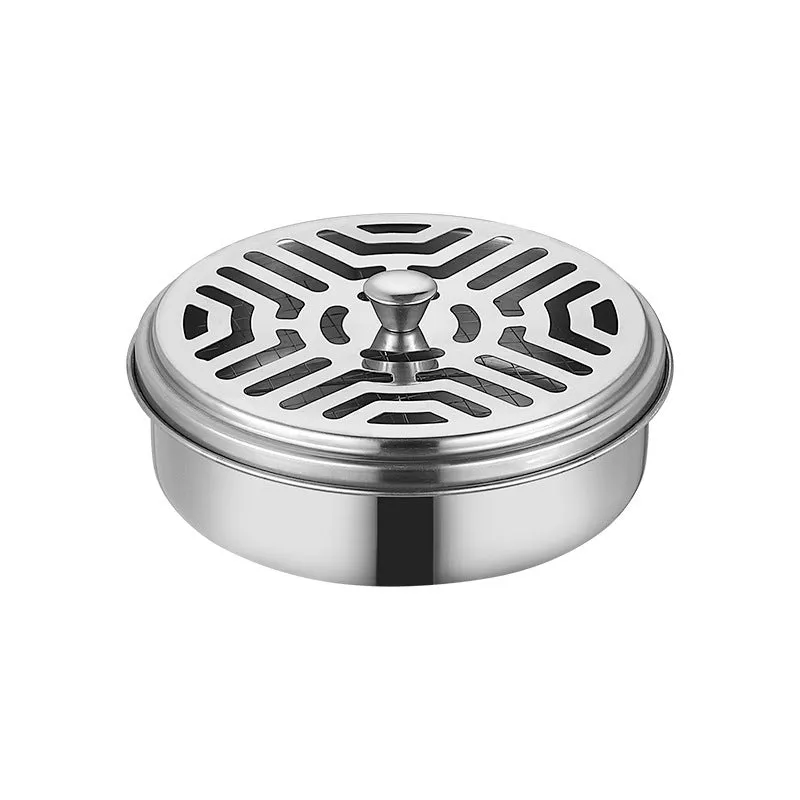 Portable Stainless Steel Mosquito Coil Holder, HG0113