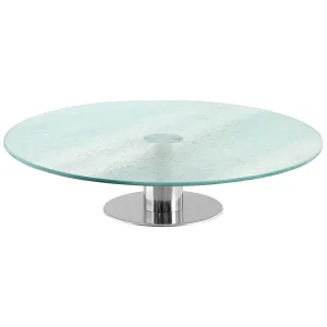 Rotating Glass Cake Stand