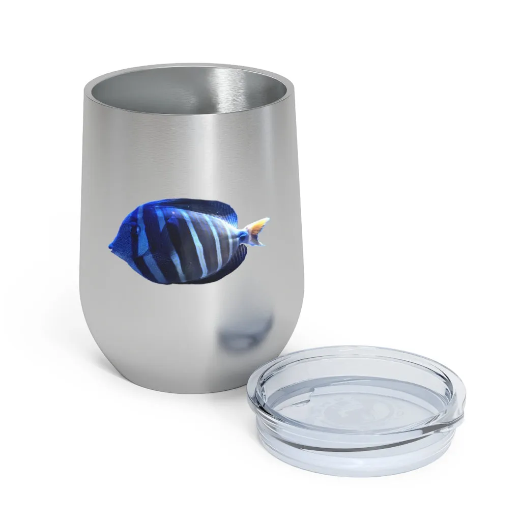 Striped Fish 12oz Insulated Wine Tumbler