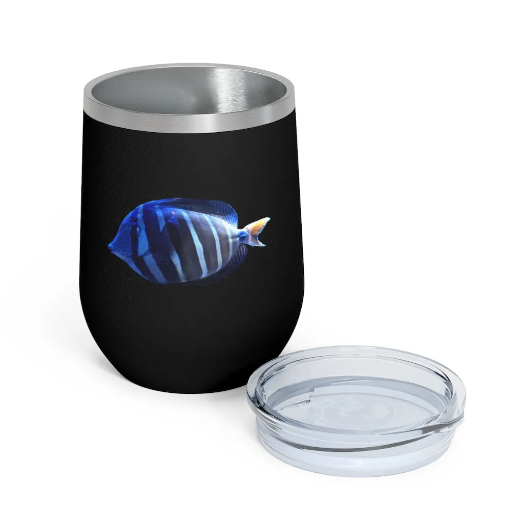 Striped Fish 12oz Insulated Wine Tumbler