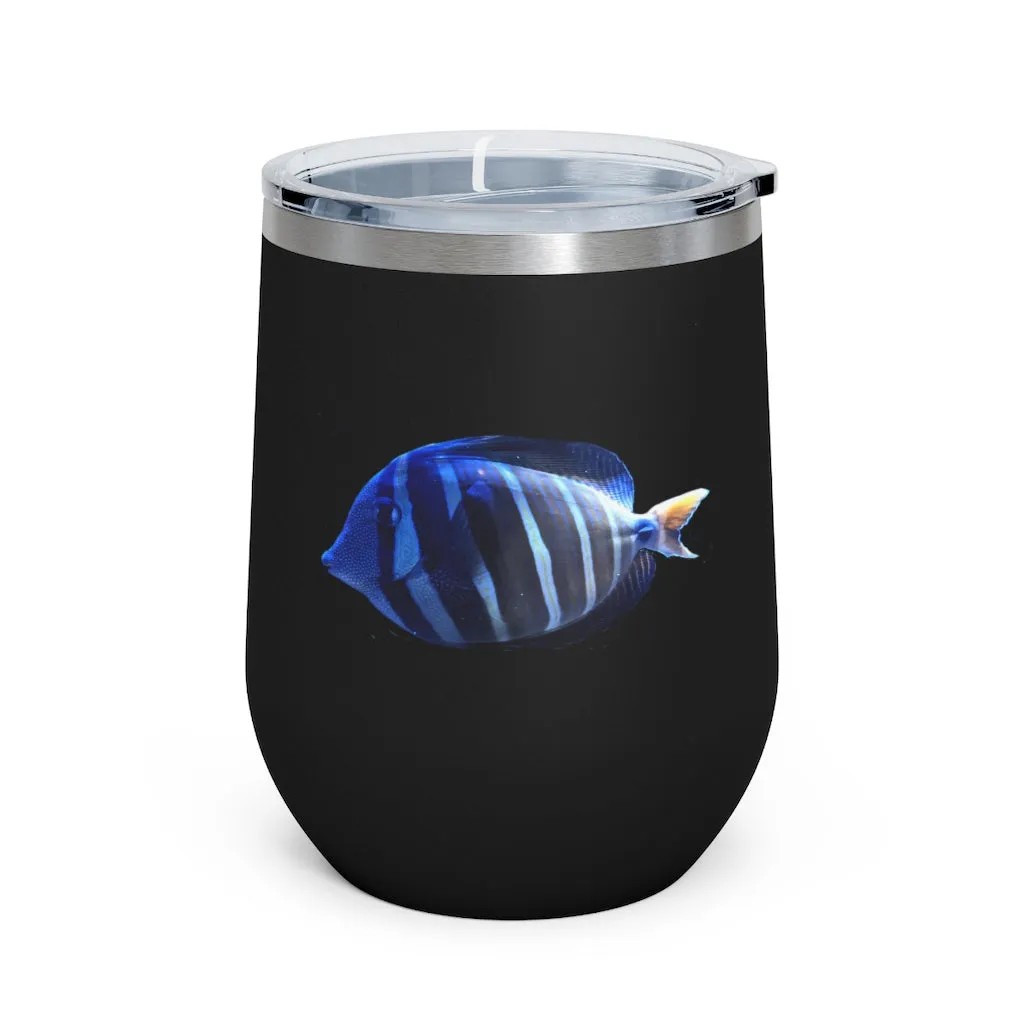 Striped Fish 12oz Insulated Wine Tumbler