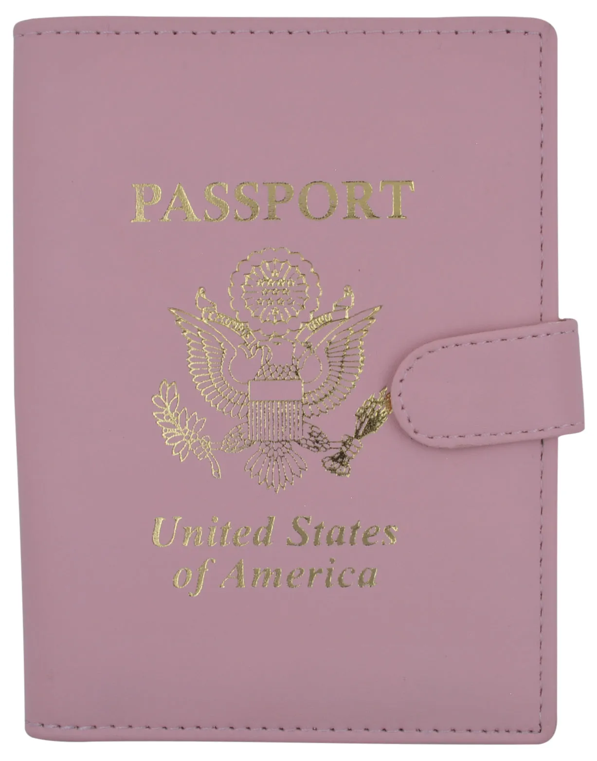 U.S Passport Holder Cover Wallet Leather Card Case Travel Accessories USA Logo