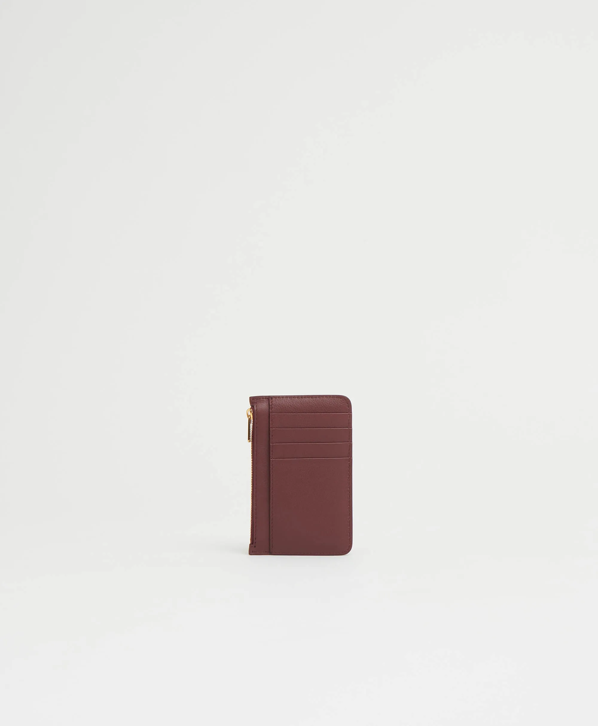 Zip Card Holder - Pomegranate