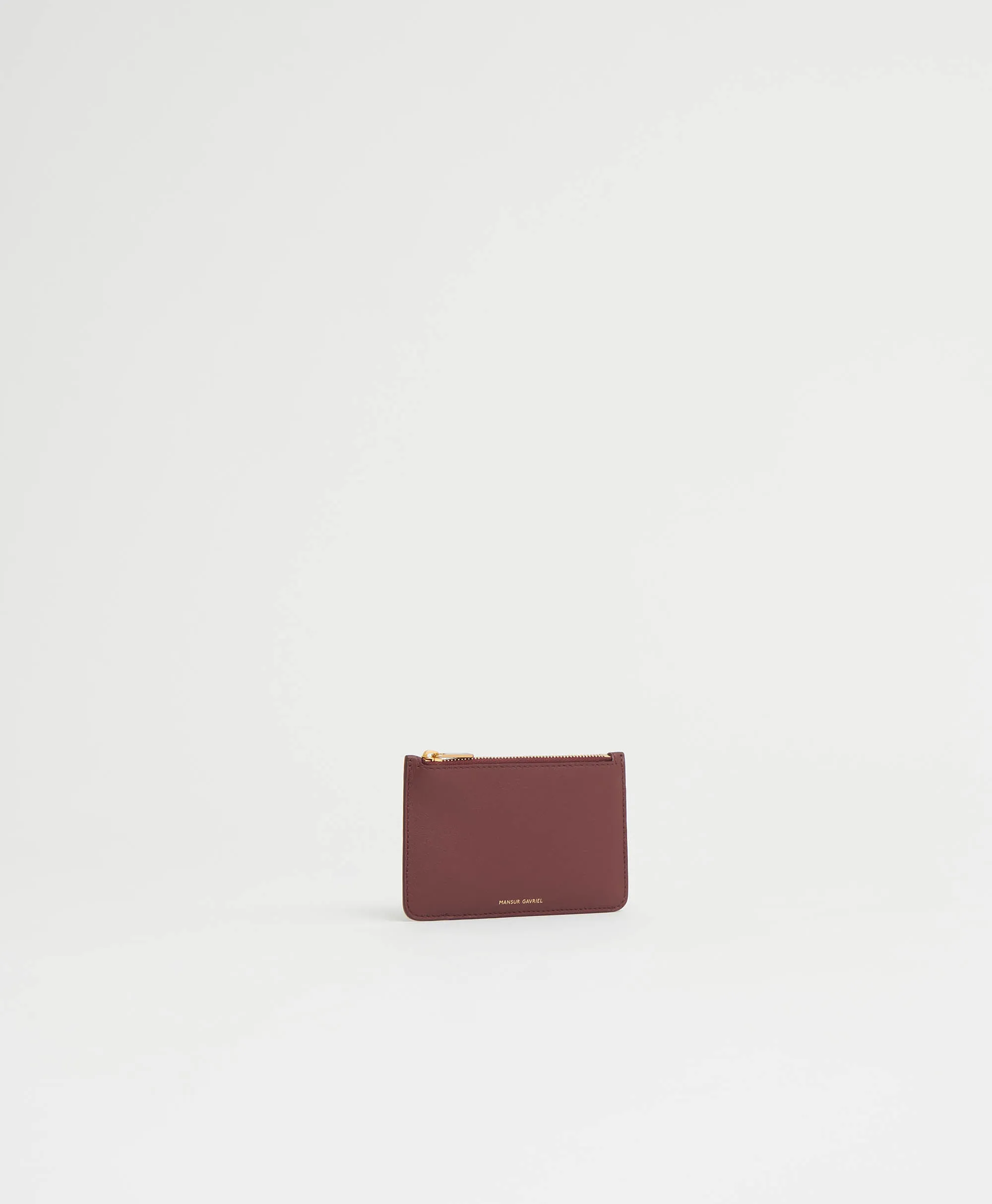 Zip Card Holder - Pomegranate